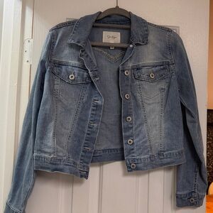 Jessica Simpson Blue Jean Jacket